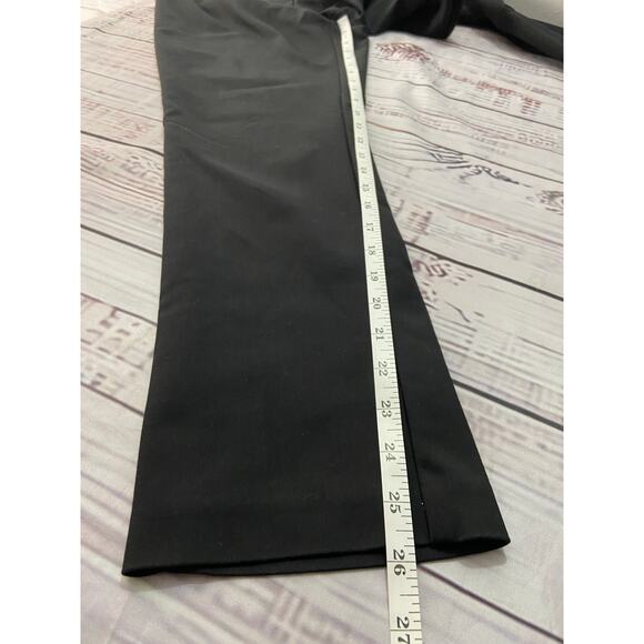 Van Huesen Modern Fit Pants Womens 4 Black Extensible Stretch 25.5 Inseam - Picture 7 of 12